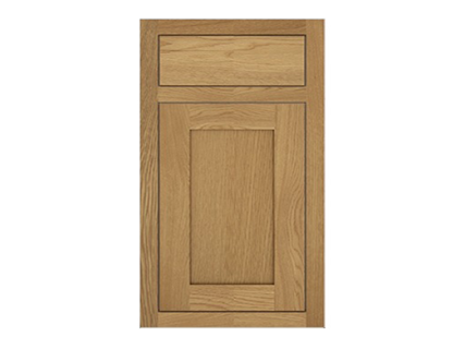 INSET HAZELNUT OAK
