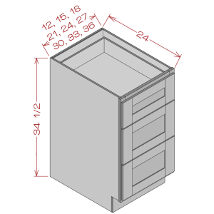 3-Drawer Base