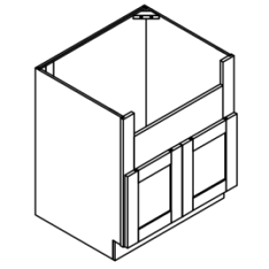 Apron Sink Base Cabinet