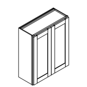 30''H Two Door Wall Cabinets