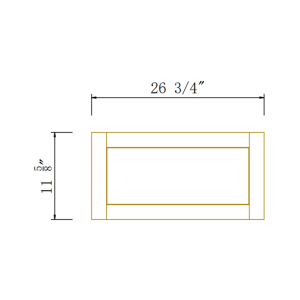 27'' W Wall Decorative Panels