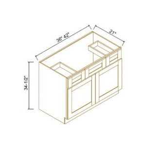Vanity Single Sink Combo