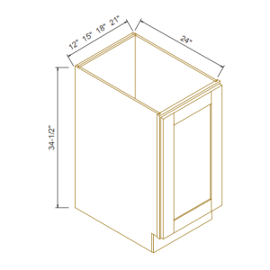 Full Height Door Bases-1Door