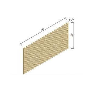 Beaded Plywood Finish Panel