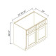 ESCADA WHITE-SINK BASE CABINET 33