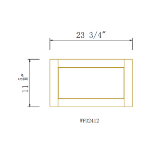 24'' W Wall Decorative Panels