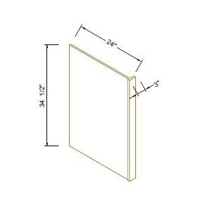 Dishwasher Return End Panel