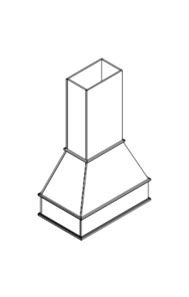 Wall Hood Chimney Style- 36