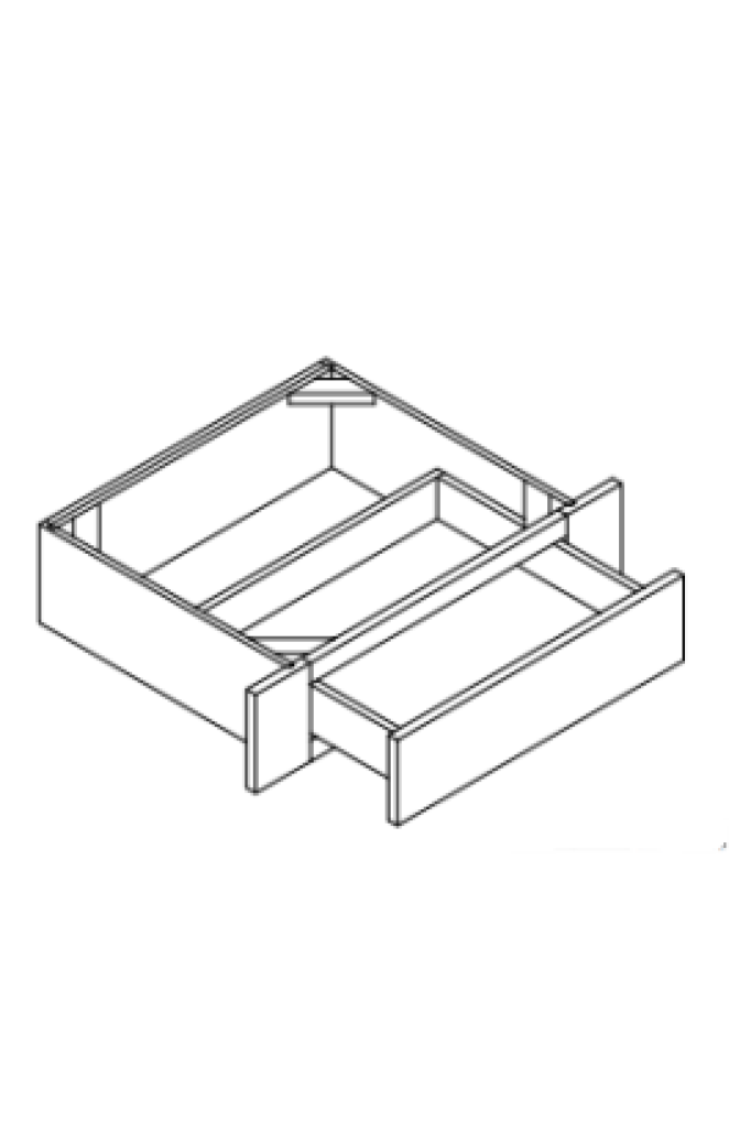 Desk/Vanity Knee Drawer- 30
