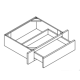 Desk/Vanity Knee Drawer- 30