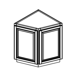 Angled Base Cabinet