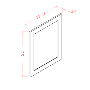 Base Decorative End Panel