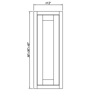 13'' W Wall Decorative Panels