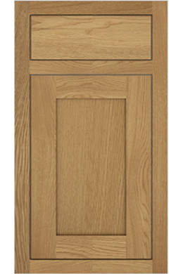 Inset Hazelnut Oak