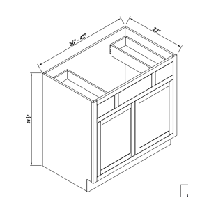 Vanity Single Sink Combo