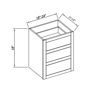 Vanity Wall Drawer Cabinets
