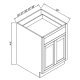 INSET TRUFFLE BROWN-BASE CABINET 27''W*25''D*34-1/2''H 2DOORS 1DRAWER 1SHELF