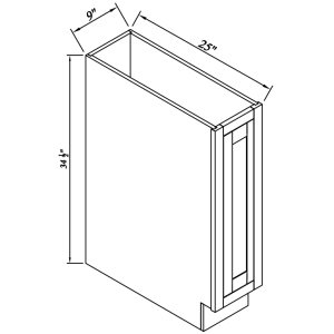 Single Door Tray Base