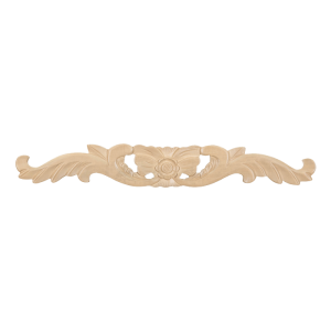 Lancaster Series Stone Wash Finish Shaker Cabinet Deco Flower Small W14 1/4