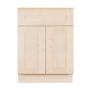 Lancaster Series Stone Wash Finish Shaker Vanity Sink Base Cabinet W30