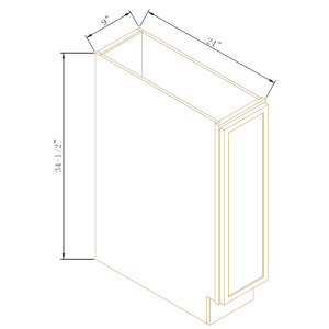 Single Door Tray Base
