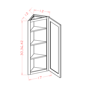 Angle Wall Cabinets