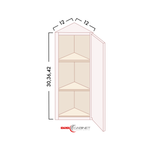 ANGLE WALL CABINETS