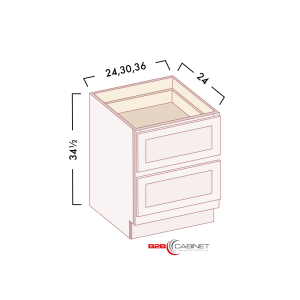 2 DRAWER BASES