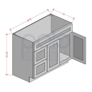 Vanity Sink Base Drawer Cabinets