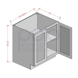 Double Full Height Doors Bases