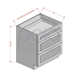 Three Drawers Bases