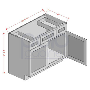 Vanity Combo Sink Base Cabinets