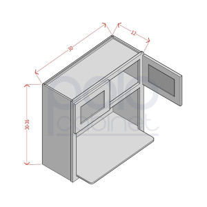Microwave Wall Cabinets