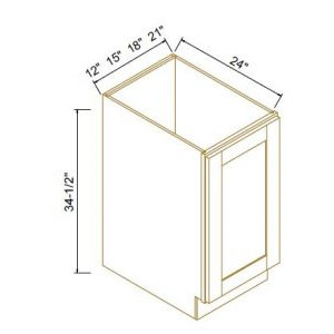 Full Height Door Bases-1Door