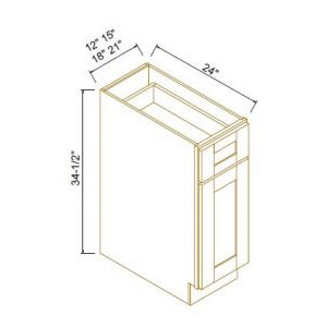 Single Door Single Drawer Bases
