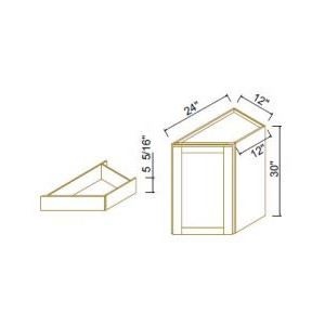 Base End Angle Cabinet