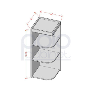 End Shelf Wall Cabinets