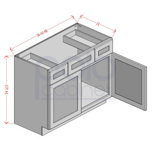Vanity Combo Sink Base Cabinets
