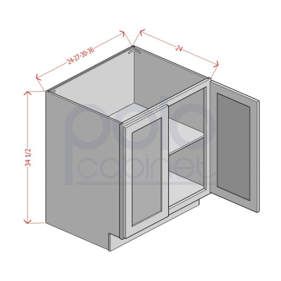 (SW-B36FHD | Base Full Height Door Cabinet 36