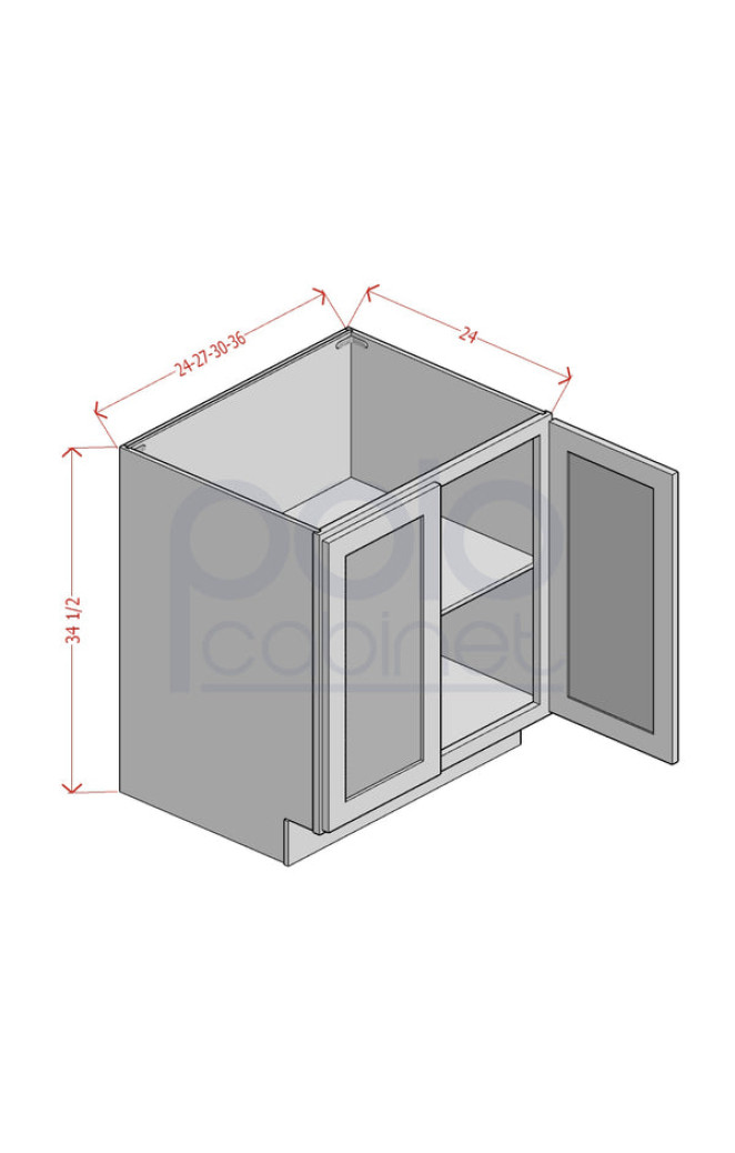(SW-B36FHD | Base Full Height Door Cabinet 36