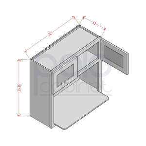 Microwave Wall Cabinets