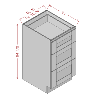 Vanity Base Drawers