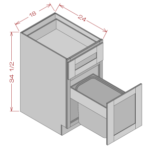 Base Wastebasket