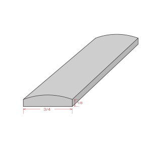 Molding-Double Side Finish Scribe Molding