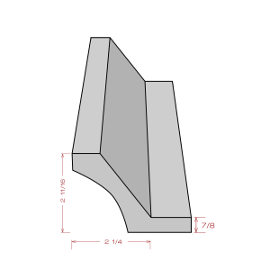Moldings--Cove Crown Molding