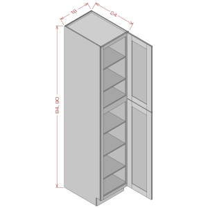 18'' Wide Utility Cabinets