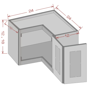 Easy Reach Wall Hybrid Cabinet