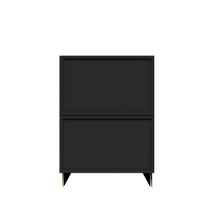 Urban Slim Black Shaker, Painted Finish Drawer Base Cabinet W30