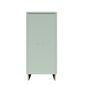 Urban Slim Minty Green Shaker, Painted Finish Full Height Base Cabinet W21