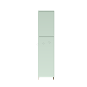 Urban Slim Minty Green Shaker, Painted Finish Pantry Cabinet W18